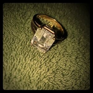 14 k gold filled ring, 925